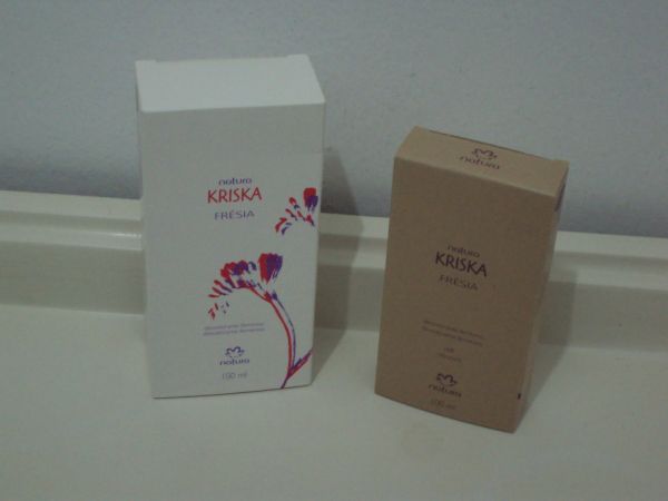 Desodorante Spray KRISKA FRÉSIA feminino REFIL