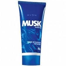 MUSK MARINE Creme de Barbear Espumoso